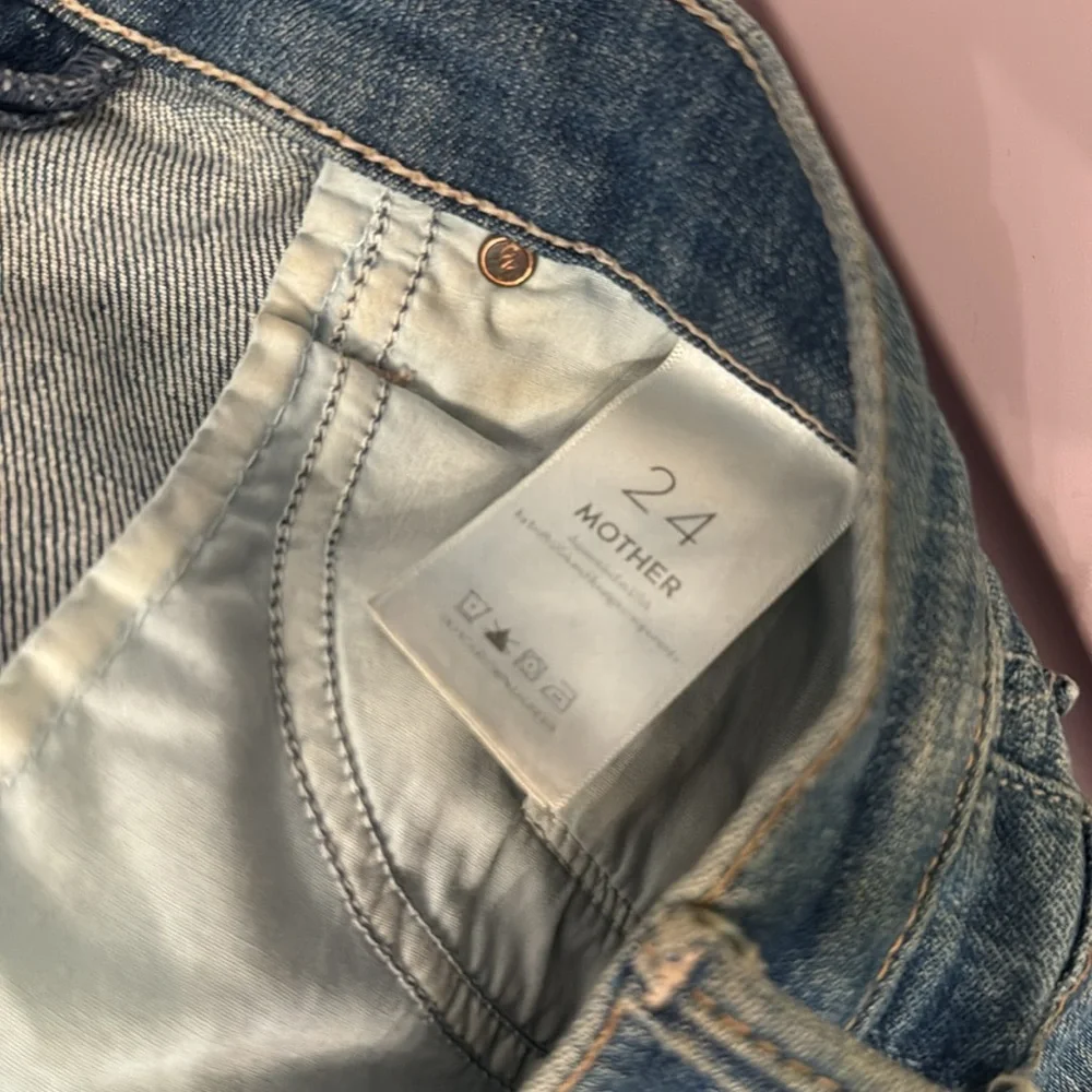 MOTHER Rascal Slit Flip Short - Picture 5 of 5